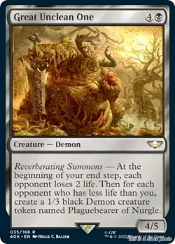 Magic the Gathering | Great Unclean One [40K - 35]NM - Image 1