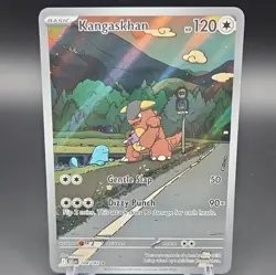 Pokemon Kangaskhan 204/182 Sv10: Destined Rivals Illustration Rare Full Art Holo - Image 1
