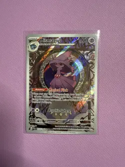 Pokemon TCG Mismagius 212/193 Paldea Evolved Illustration Rare Holo - Image 1