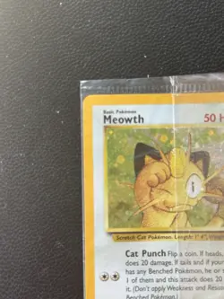 Meowth Cellophane Sealed 10 GB Promo Holo NM Rare WOTC Pokemon TCG Vintage - Image 3