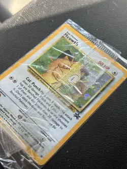 Meowth Cellophane Sealed 10 GB Promo Holo NM Rare WOTC Pokemon TCG Vintage - Image 4