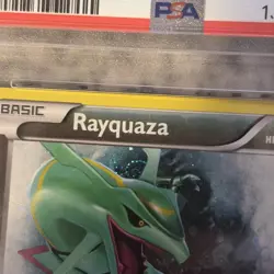 2015 POKEMON XY BLACK STAR PROMO RAYQUAZA-HOLO #XY64 EX-MT PSA 6 SWIRL 🌀 - Image 3