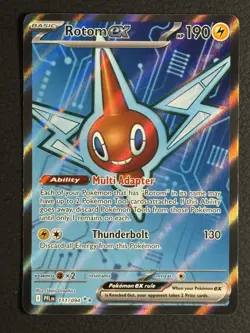 Pokemon TCG: Rotom ex Ultra Rare Phantasmal Flames 111/094 NM - Image 1