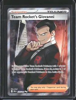Team Rocket's Giovanni 225/182 Ultra Rare Destined Rivals Pokemon NM/M - Image 1