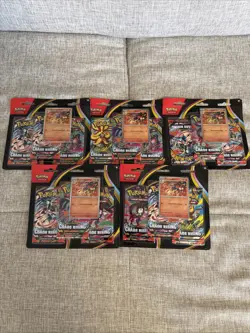 Lot (5) Charmeleon 3-Pack Blister Chaos Rising ME04 Pokemon TCG BRAND NEW SEALED - Image 1