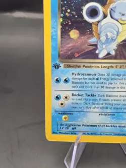 Wizards of the Coast Dark Blastoise Team Rocket 3/82 1st Ed Holo Rare 70 HP - Image 4