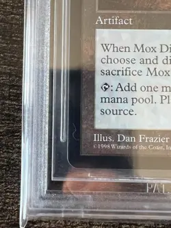 MTG 1998 Mox Diamond - Stronghold - BGS 9.5 Gem Mint MT - Reserved List - Image 3