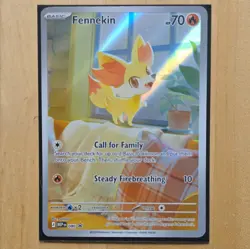 Fennekin #80 CRI EN Chaos Rising Pokemon TCG Black Star Promo NM - Image 1