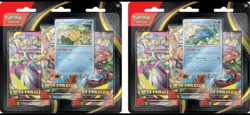 Pokemon TCG Mega Evolution 3-Pack Blister Set of 2 Psyduck and Golduck Sealed - Image 1