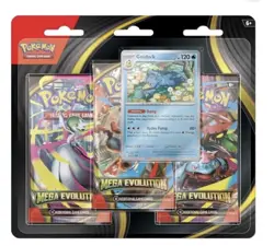 Pokemon TCG Mega Evolution 3-Pack Blister Set of 2 Psyduck and Golduck Sealed - Image 2