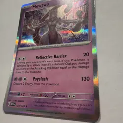 2023 Pokemon TCG Mewtwo Scarlet & Violet-151 150/165 Holo NM - Image 3