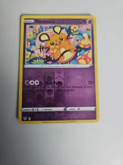 Dedenne 078/189 Uncommon Darkness Ablaze Pokemon Reverse Holo Near Mint - Image 1