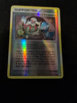 Fossil Excavator - 111/123 - Pokemon Mysterious Treasures Reverse Holo - Image 2