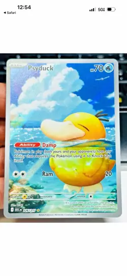 Psyduck 226/217 Scarlet & Violet Illustration Rare Holo English 70 HP - Image 1