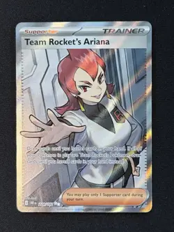 Pokemon Team Rocket's Ariana Sv10 Destined Rivals Ultra Rare 224/182 Foil - Image 1
