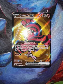 Oricorio ex 110/094 Holo Full Art Ultra Rare ME Phantasmal Flames Pokemon TCG NM - Image 1