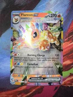 Flareon ex 014/131 Holo - Pokemon TCG - Prismatic Evolutions - NM - Image 1