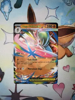 Mega Gallade ex 048/086 ME04: Chaos Rising NM Pokemon TCG Double Rare - Image 1