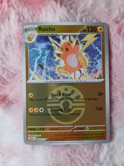 Pokemon Raichu (Friend Ball) Uncommon Reverse Holo ME: Ascended Heroes 056/217 - Image 1