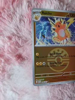 Pokemon Raichu (Friend Ball) Uncommon Reverse Holo ME: Ascended Heroes 056/217 - Image 2