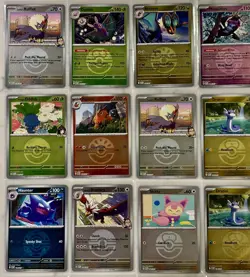 Pokemon TCG PROMO POKEBALL SP LOT X29 PIKACHU SNEASEL TEPIG RAIKOU ODDISH GLOOM - Image 2