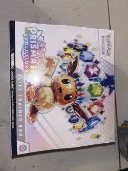 Pokemon Prismatic Evolutions Elite Trainer Box ETB (Small Tear) - Image 1