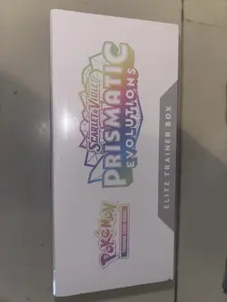 Pokemon Prismatic Evolutions Elite Trainer Box ETB (Small Tear) - Image 2
