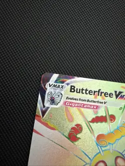 Pokemon TCG Butterfree VMAX Darkness Ablaze 190/189 Secret Rare 🌈 NM CLEAN - Image 2