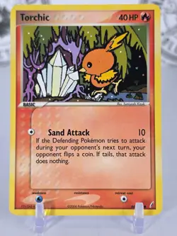 TORCHIC CRYSTAL GUARDIANS 66/100 SUMIYOSHI KIZUKI POKEMON - Image 1