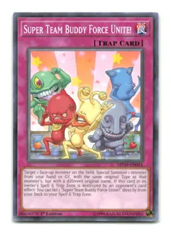Super Team Buddy Force Unite! - MP19-EN054 1st Edition - YuGiOh-LP - Image 1