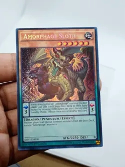 Amorphage Sloth SHVI-EN030 Secret Rare 1st LP EU Print - Image 2