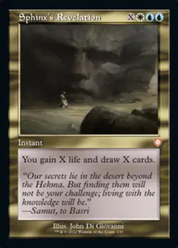 Sphinx's Revelation (Retro) [The Brothers' War Commander] Magic MTG - Image 1