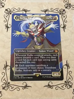 Kefka, Court Mage (0398) (Borderless) Final Fantasy Regular - Image 1
