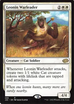 Leonin Warleader - Jumpstart 2022 (J22) - Image 1