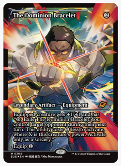 The Dominion Bracelet (Showcase) Edge of Eternities Foil, NM, Fast Shipping! - Image 2