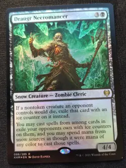 Draugr Necromancer - Foil - KHM - NM Unplayed - EN - 086 - Image 1