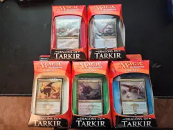 MAGIC THE GATHERING: DRAGONS OF TARKIR INTRO SET SEALED!! 5 PCs Look At pics 1st - Image 1