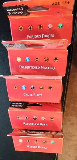 MAGIC THE GATHERING: DRAGONS OF TARKIR INTRO SET SEALED!! 5 PCs Look At pics 1st - Image 2