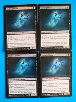 Chilling Shade 4X SP Coldsnap MTG Magic the Gathering - Image 1