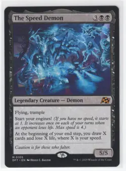 #105 2025 Aetherdrift * The Speed Demon Mythic - Image 1