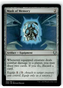 MTG Magic The Gathering Mask of Memory Uncommon Near Mint - Image 1