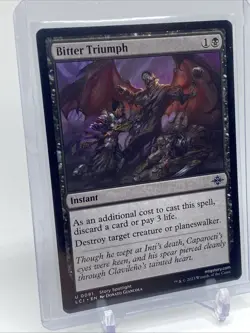 MTG - Bitter Triumph - The Lost Caverns of Ixalan - Regular - NM+ - Image 2