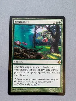Scapeshift 2008 Morningtide Rare Near Mint Unplayed Magic The GatheringMTG - Image 1