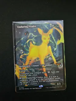 Enduring Vitality (Showcase) Duskmourn: House of Horror Foil - Image 1