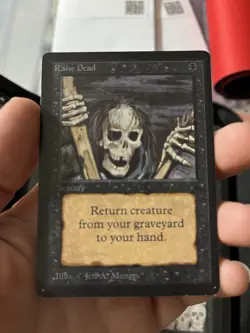 Raise Dead - Beta Edition Regular Magic The Gathering - Image 1