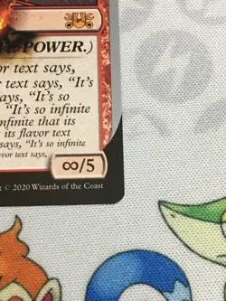 D583 MTG MAGIC UNSANCTIONED INFINITY ELEMENTAL #054 MYTHIC NM - Image 5