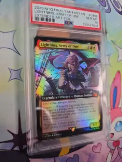 Lightning, Army of One (Extended Art) Final Fantasy Foil PSA 10 - Image 4