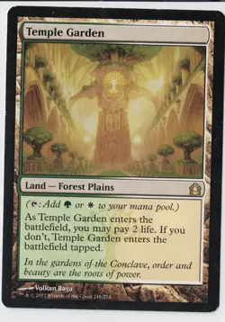 Temple Garden - Return to Ravnica - Magic The Gathering - Image 1