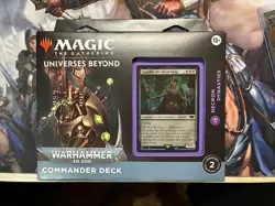 MTG Universes Warhammer 40K Commander Necron Dynasties Deck Magic The Gathering - Image 1
