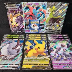 Pokemon JUMBO V CARD Lot X 12 English SWSH 2022 - Image 1